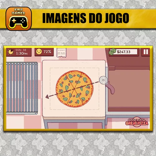 Good pizza great pizza no pc: em um notebook positivo 