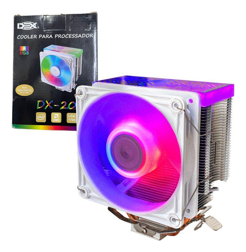 Cooler Universal C/led Rgb Para Processadores Intel/amd 130w