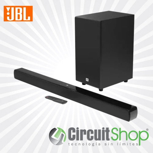 Barra De Sonido 2.1 Sub Inalámbrico 380w Jbl Cinema Sb190