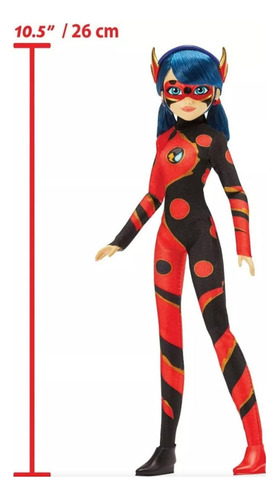 Juguete Figura Muñeca Dragonbug 28cm Miraculous