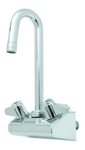 T&s Brass 5f-4wlx03 4 Wall Mount Mixing Faucet W/ 3 Atd