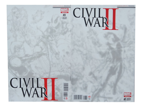 Cómics - Civil War Ii (blanco) - Paquete Variante