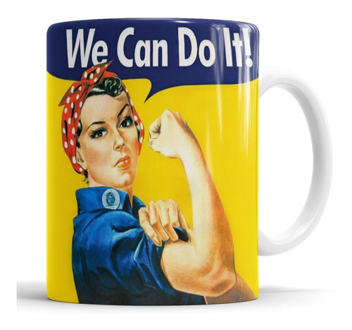 Taza Feminista - We Can Do It - J. Howard Miller - Cerámica