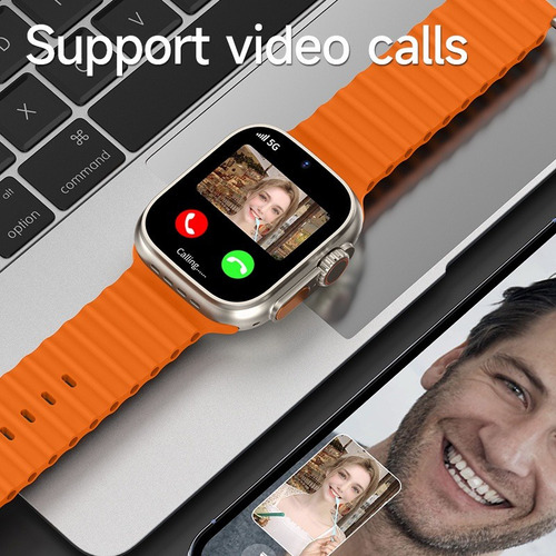 Reloj S9 Ultra Smart Gs37 Con Ranura Para Tarjeta Sim Y