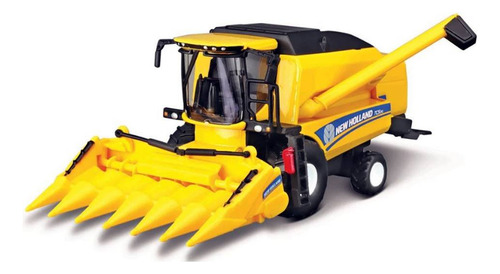 Miniatura Colheitadeira De Milho New Holland Tc5.90 Burago