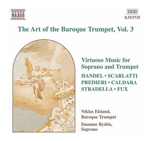 Cd The Art Of The Baroque Trumpet Volume 3 - Johann Helmich