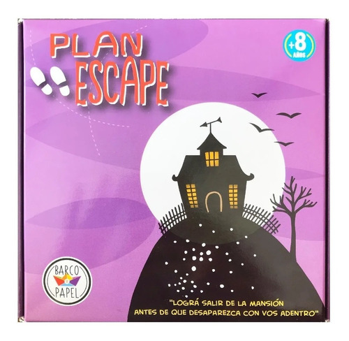 Juego Mesa Niños Plan Escape Estratégico Desafío Didactico