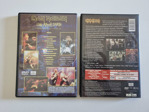 Iron Maiden Dvd Lote (Usado)