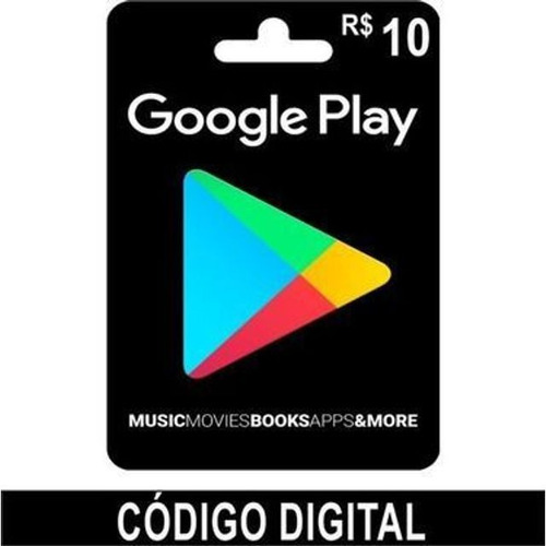 Imagem 1 de 1 de Cartão Google Play R$30,00 Envio Feito Por E-mail Pós Compra