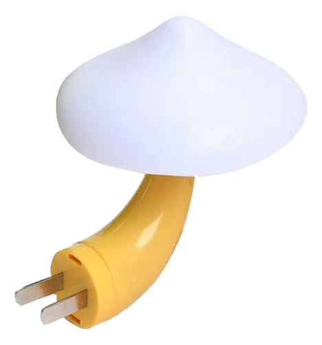 Lámpara De Pared Con Enchufe De Luz Nocturna De Setas,