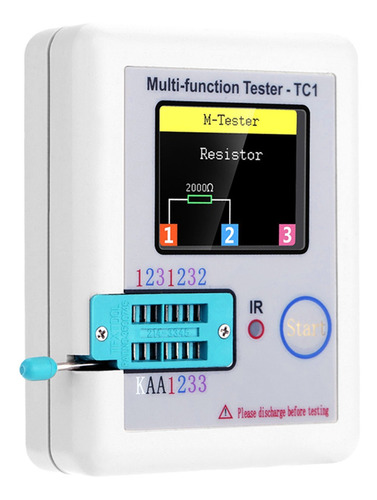 Probador De Transistores Mosfet, Retroiluminación, Sin Calib