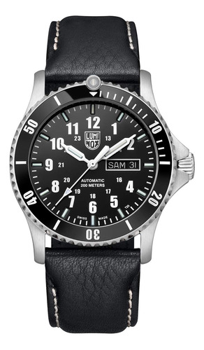 Luminox Reloj Deportivo Automatico Para Hombre, Negro Blanco