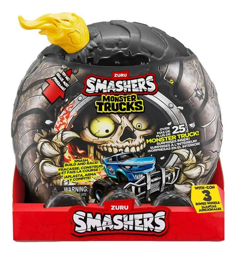 Juguete Sorpresa Smashers Monster Trucks Personaje Moster Truks