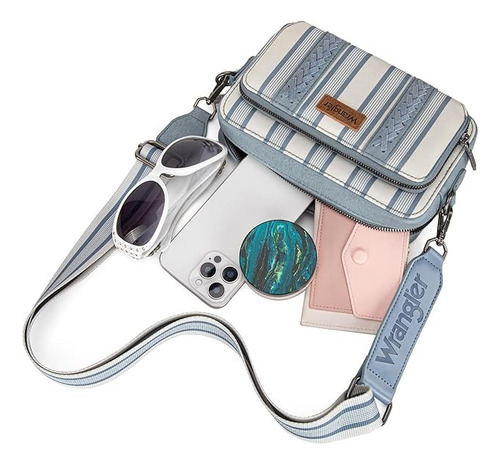 Cartera Deportiva Wrangler Cowgirl C Importada Original Jean Rayas