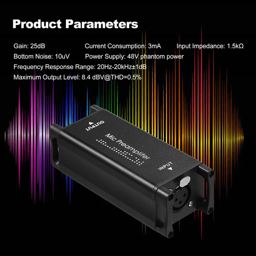 Mic Activator Ultra-clean Microphone Preamplifier O Booster
