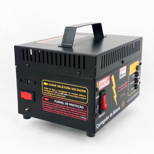 Carregador De Bateria 12v 16a - Inteligente E Flutuador