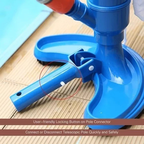 Limpiador Piscinas Cepillo Aspirador Portátil Para Piscinas