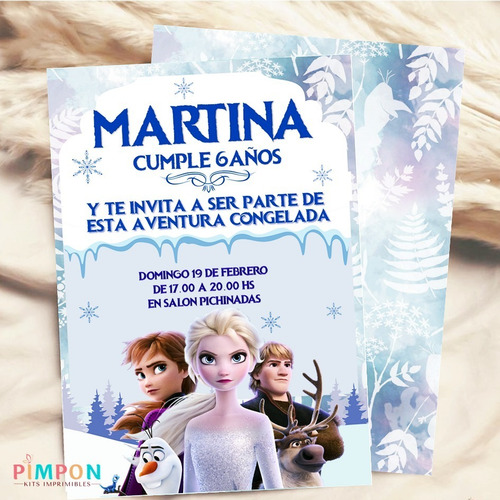 Kit Imprimible Frozen 2 - Personalizado