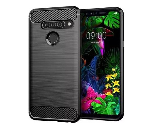 Funda Tpu Fibra Carbono Rugged Para LG K41s