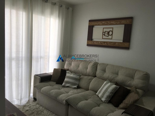 Imagem 7 de 30 de Apartamento No Residencial Imperator Em Jundiaí - Mobiliado - 54 M²- 2 Andar - 1482