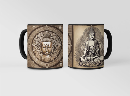 Taza Mágica Siddhartha Gautama Sabiduría Del Oriente