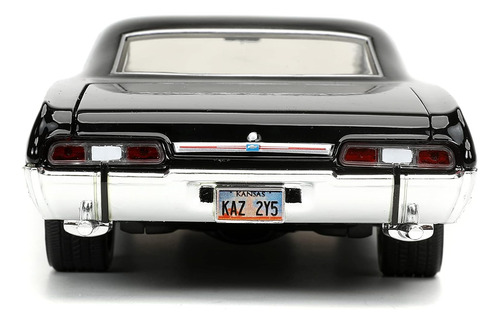 Supernatural 1:24 1967 Chevy Impala Die-cast Car W/dean W...