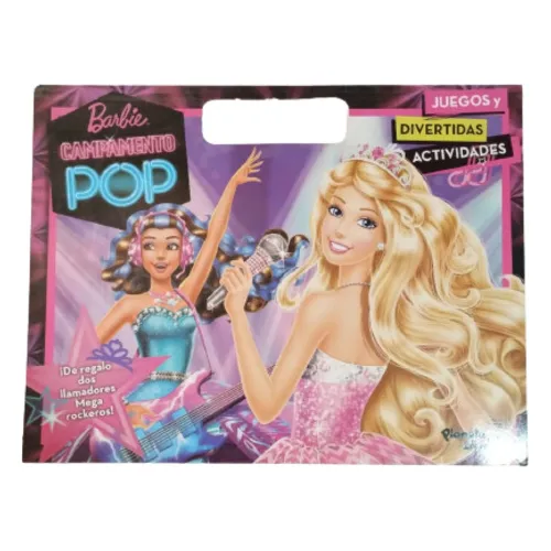 Libro Valija Barbie Campamento Pop Juegos Y Actividades MercadoLibre