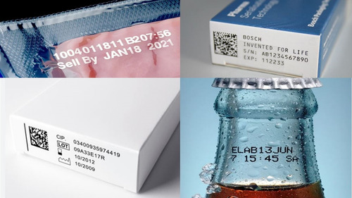 Codificadora Y Loteadora De Inyeccion De Tinta Inkjet