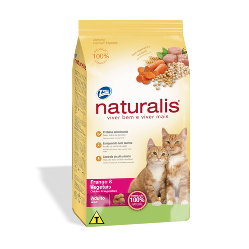 Alimento Gato Naturalis Adultos Pollo & Vegetales 3kg