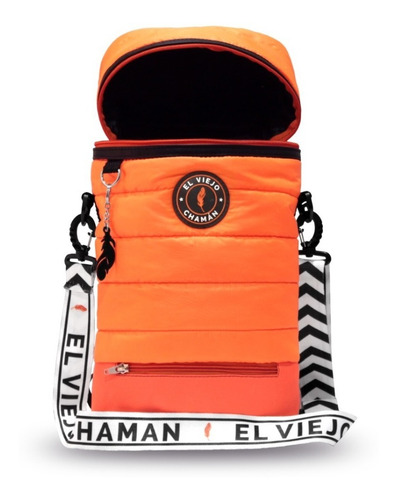 Bolso Matero Mochila Morral El Viejo Chaman Cusco Colores Color Naranja