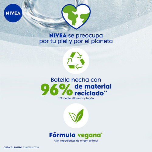 Desmaquillante De Ojos Nivea Bifásico Con Biotina - 125 Ml