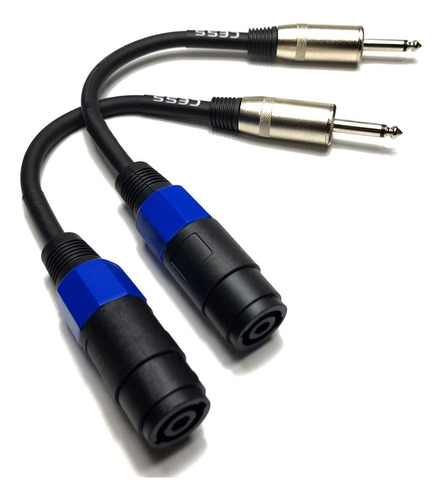 Cess-005 Speakon Conector Hembra A Cable De Altavoz Ts Mach.