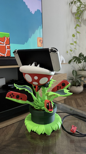 Docking Station Nintendo Switch Planta Piraña - Colección