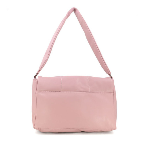 Bolsa Baguete Couro Comfy Rosa Usaflex