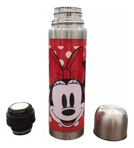 Termo Minnie Rojo Acero Inoxidable Disney 500ml