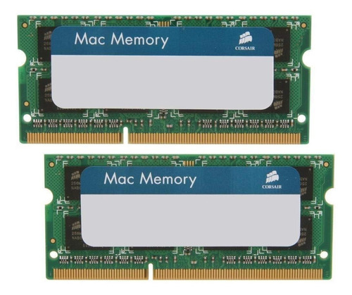 Memória Corsair Kit 16gb Ddr3l 1600mhz Para Macbook .