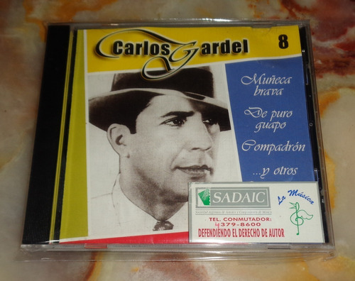 Carlos Gardel - Volumen 8 - Cd Arg.