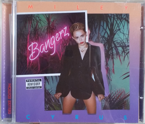 Cd Miley Cyrus  - Bangerz  ( Deluxe Edition)