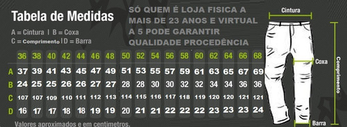 Imagem 3 de 3 de Calça Jeans Masculina C Lycra Modelos Top Até O Plus Size