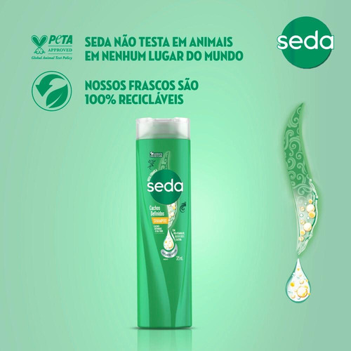 Shampoo Seda Cachos Definidos 325ml