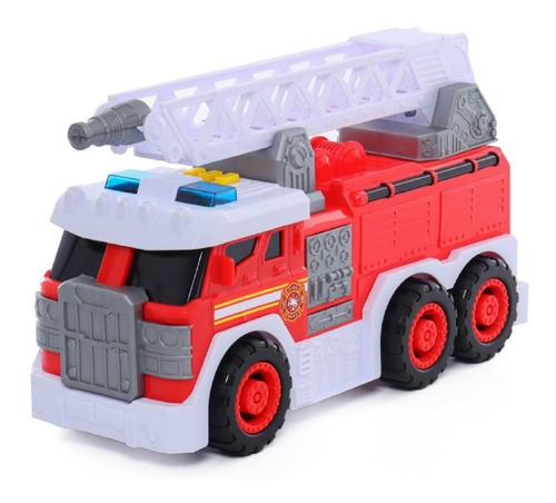 Imagen 3 de 6 de Camion De Bomberos Con Luces Y Sonido