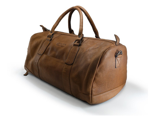 Imagen 3 de 6 de Maleta Duffle De Viaje Con Zapatera Piel Genuina Mod. Cancun