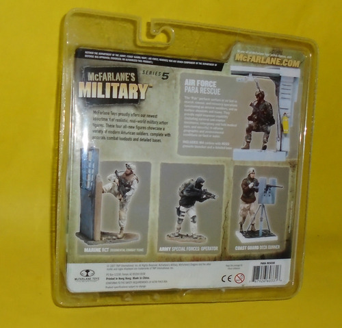 Ccc21 Mcfarlane Air Force Para Rescue Military (Usado)