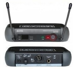 Microfone Sem Fio Csr Prof H888 X-888 Uhf Prof 50 Canais Pll