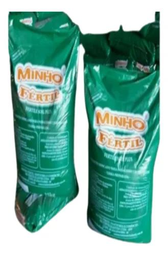 Terra Vegetal 25 Kg's Linha Garden Minho Fertil