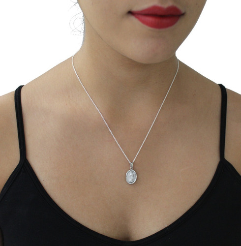 Imagen 5 de 10 de Cadena De Plata Ley 925 De 45 Cm Delgada Para Mujer Agálea