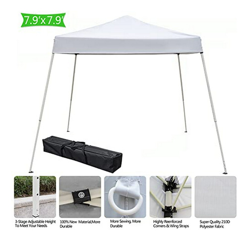 Carpa Playa Plegable 94 5'' Impermeable, Estructura Resisten