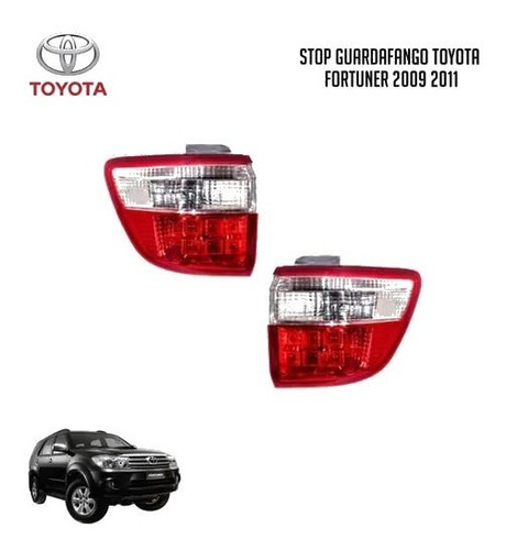 Stop Guardafango Toyota Fortuner Der/izq 2009/2011 Tpg