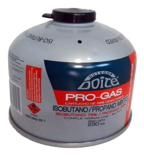 Cartucho Gas Doite 230g. Butano - Propano