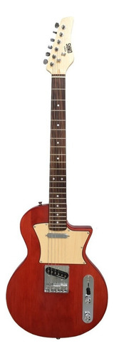 Guitarra eléctrica Onas Frizz de roble red wood laca con diapasón de palo de rosa